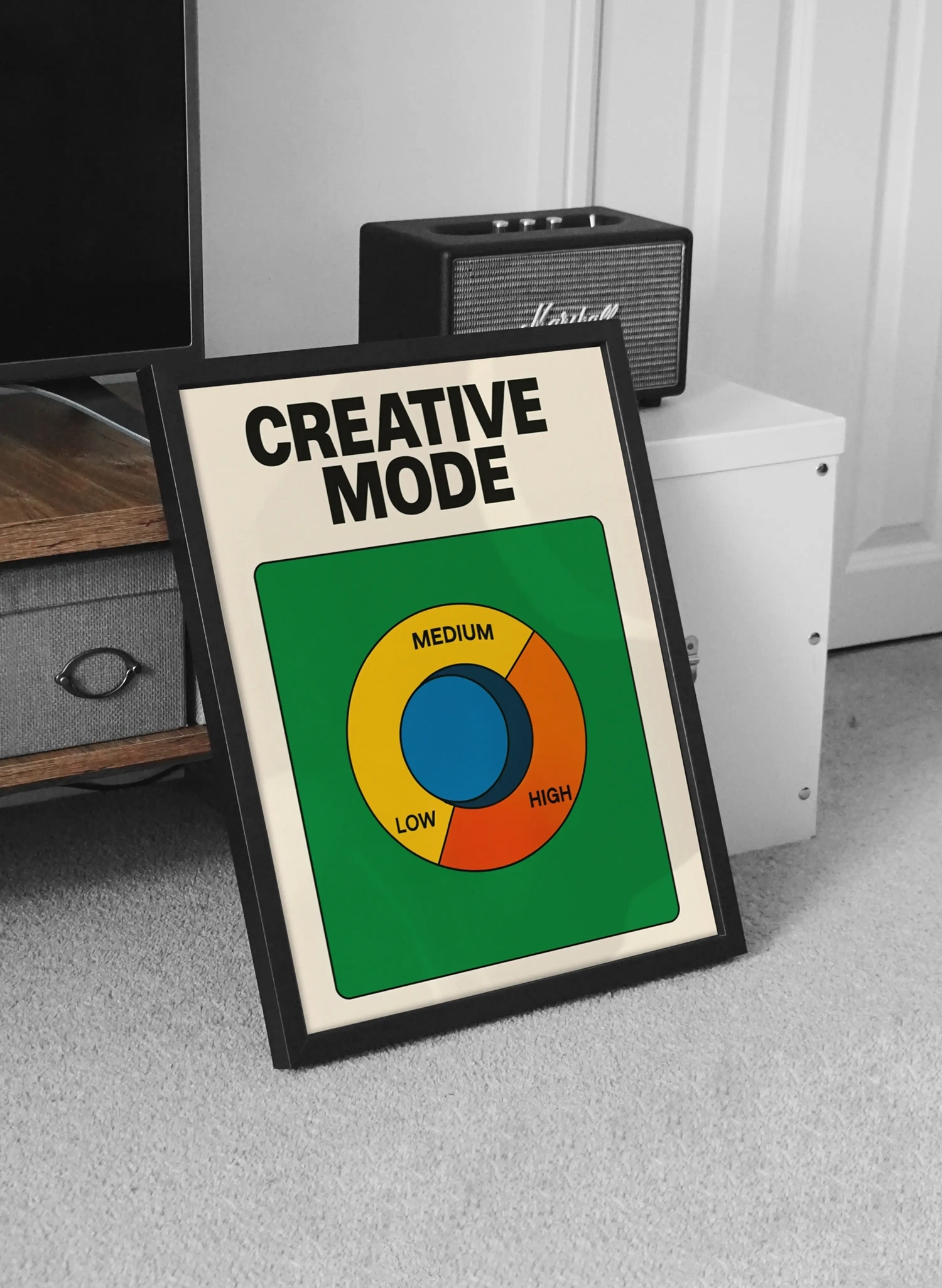 18X24 (37) Арт постер Creative Mode (Switch) - Image 1