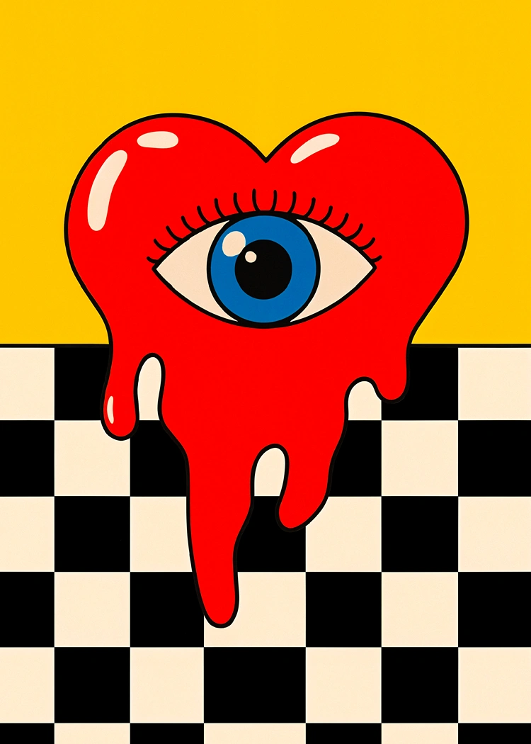 18X24 (7) Постер Melting Heart - Image 1