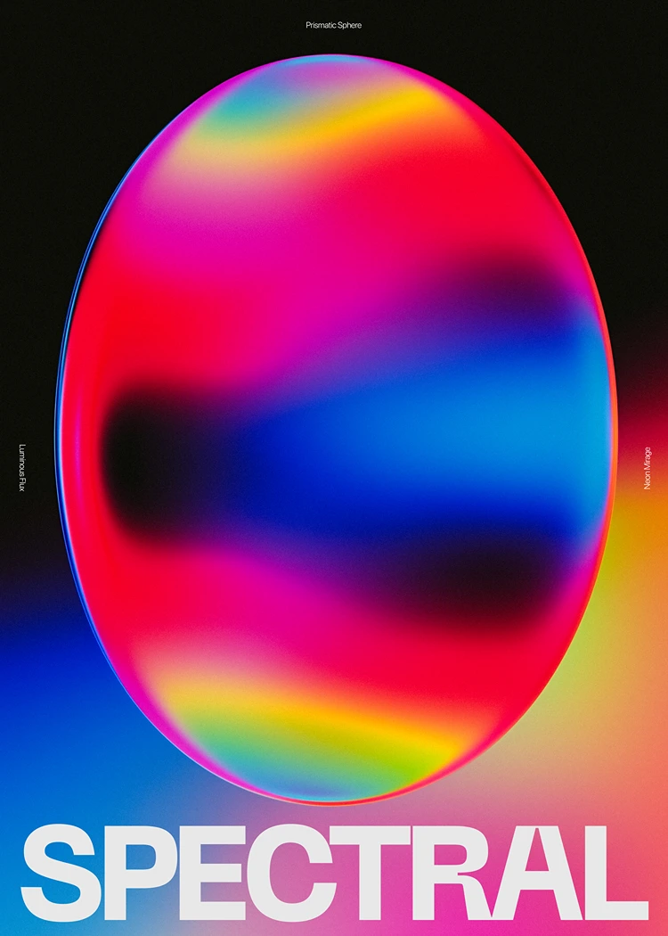 A2 (11) Арт постер Spectral - Image 1