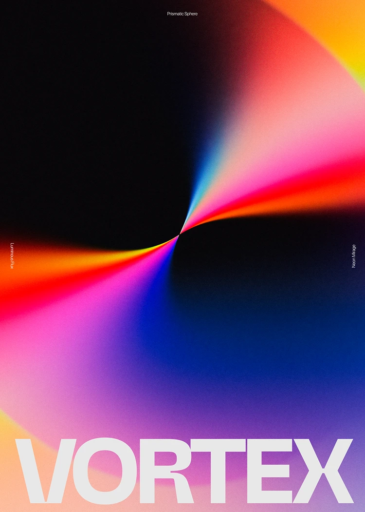 A2 (12) Арт постер Chromatic Flow - Image 1