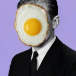 Арт постер Egg Head