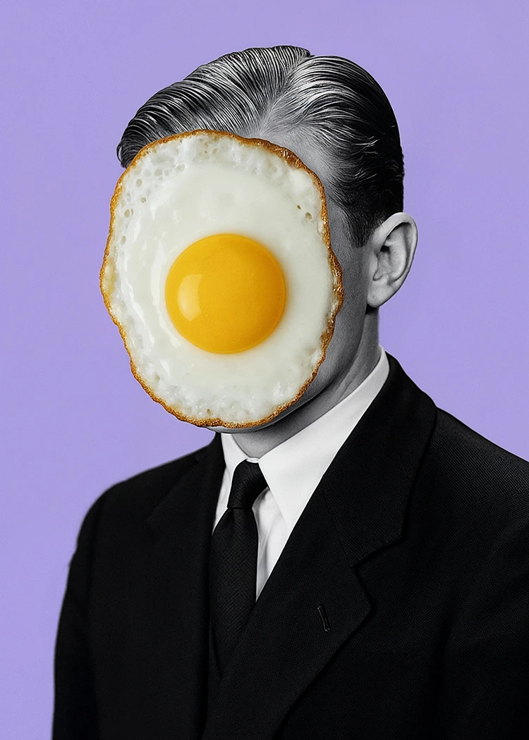 A2 (20) Арт постер Egg Head - Image 1