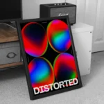 Арт постер Distorted Chromatic