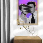 Арт постер Digital Glitch Lovers