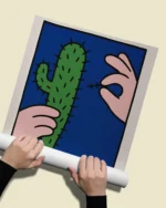 Арт постер I Love Me Cactus - Image 2