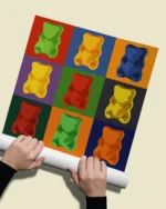 Арт постер Gummy Bears Pop Art - Image 2