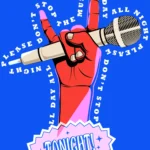 Арт постер Tonight