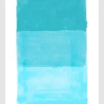 Арт постер Teal Fade