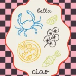 Арт постер Bella Ciao – Seafood
