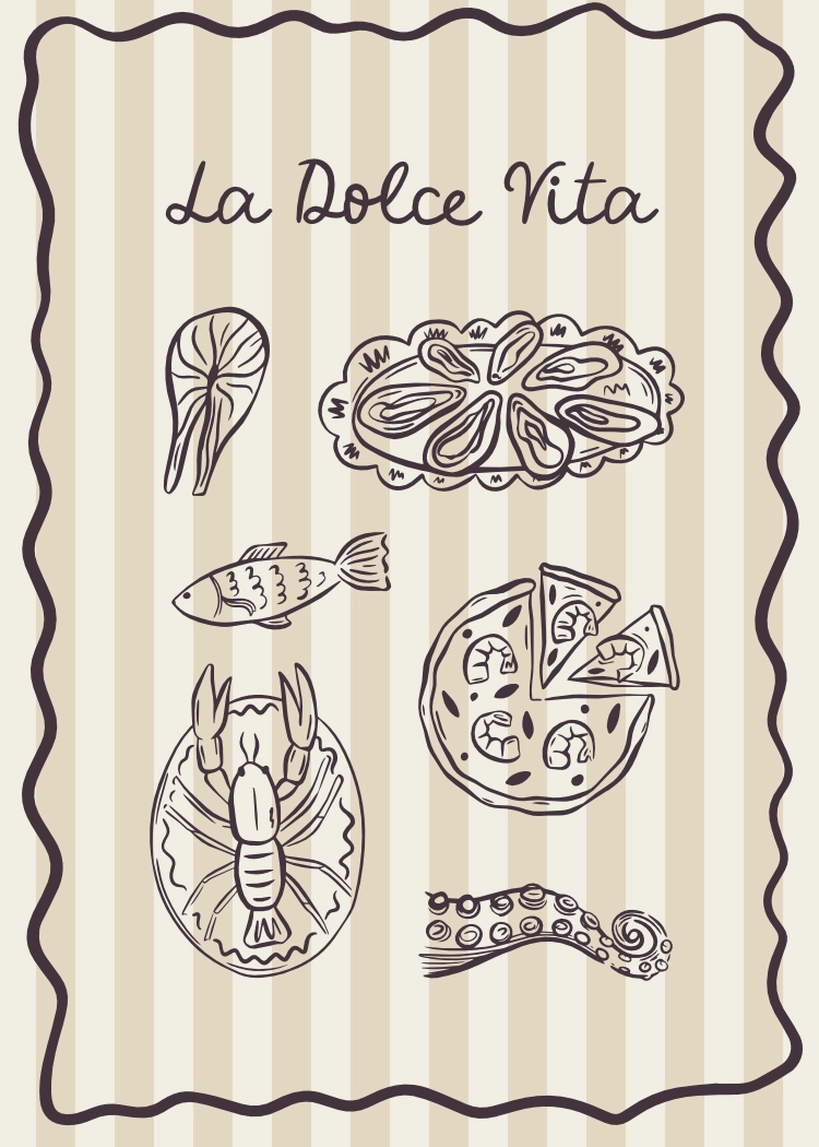 dolce vita Арт постер La Dolce Vita - Image 1