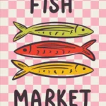 Арт постер Fish Market