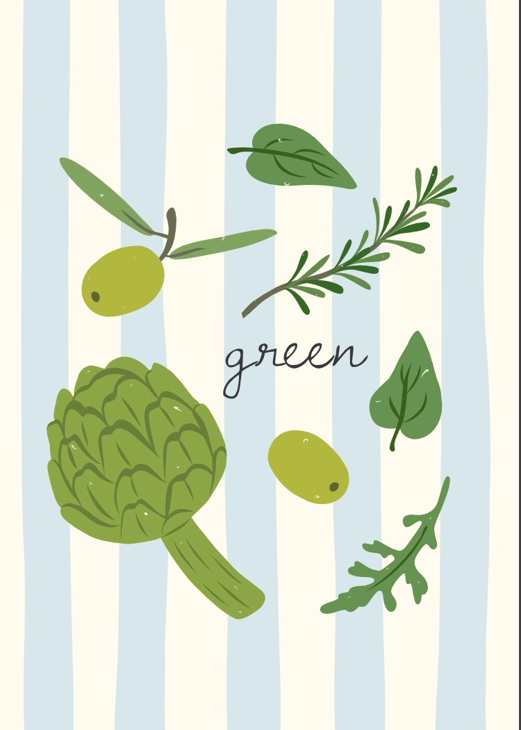 green-4.webp Арт постер Green - Image 1