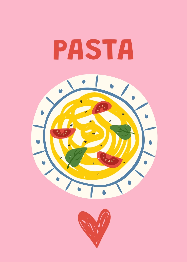 pasta-4.webp Арт постер Pasta - Image 1