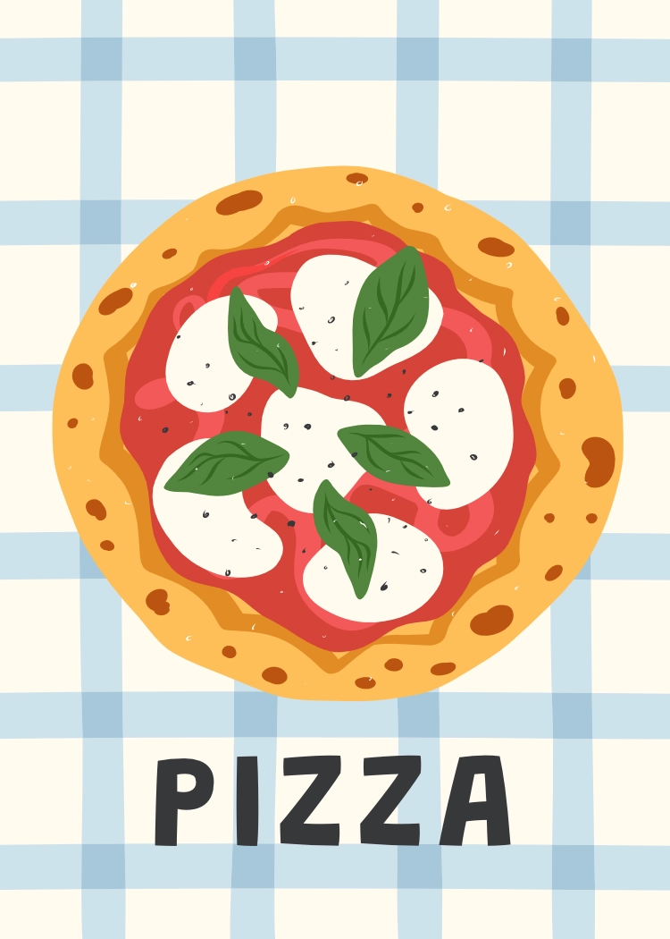 pizza Арт постер Pizza - Image 1